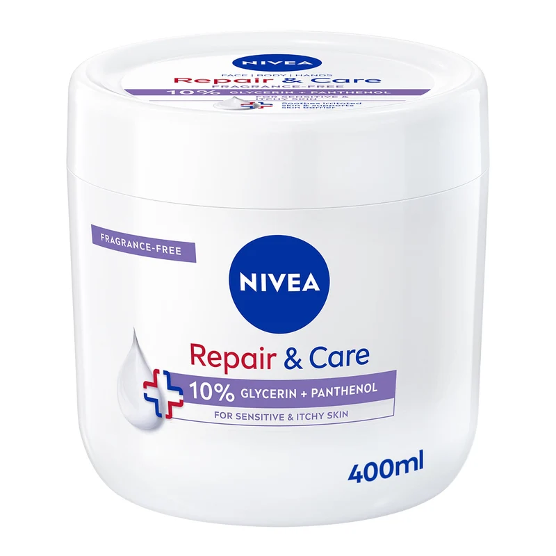 Nivea Repair Care Crema Corpo Per Pelli Irritate 400ml