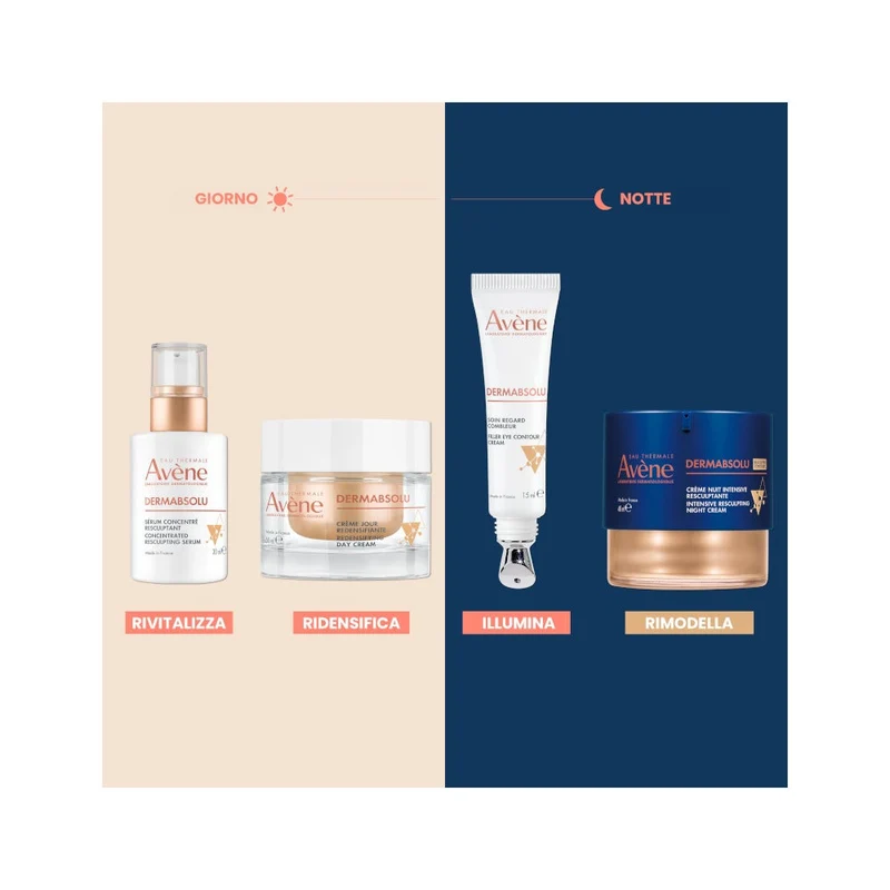 Eau Thermale Avene Dermabsolu Trattamento Contorno Occhi Riempitivo 15ml