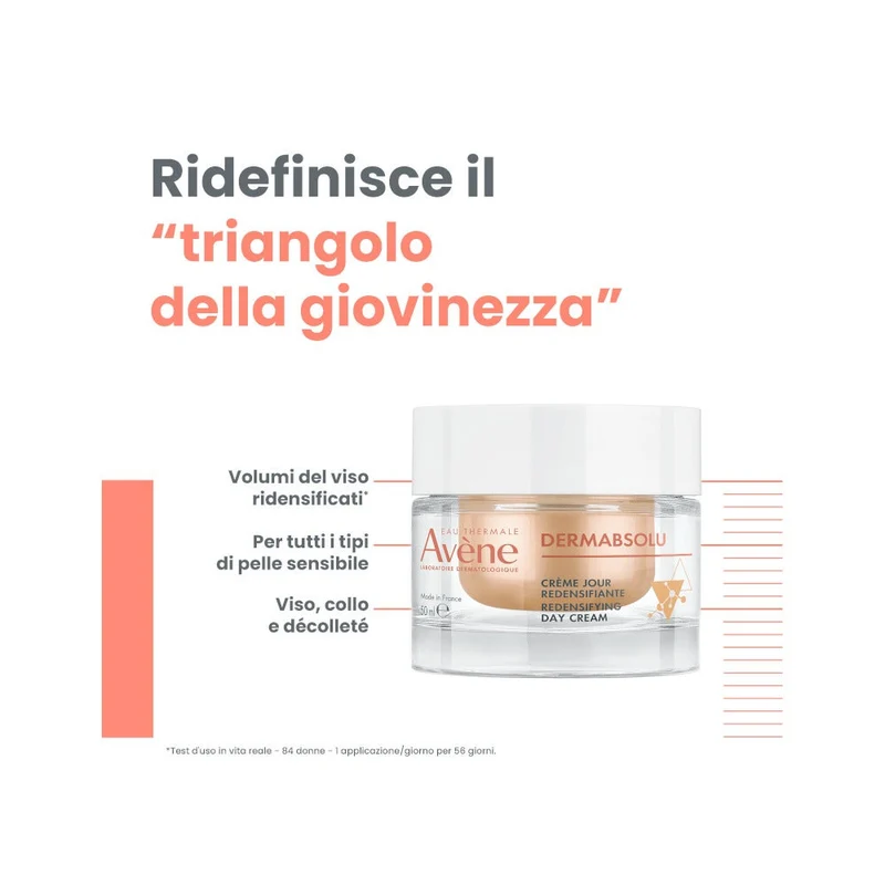 Eau Thermale Avene Dermabsolu Crema Giorno Ridensificante Anti Rughe 50ml