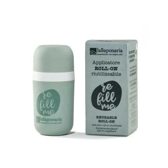 La Saponaria Biodeo Applicatore Roll-On Verde Salvia Refill 70g