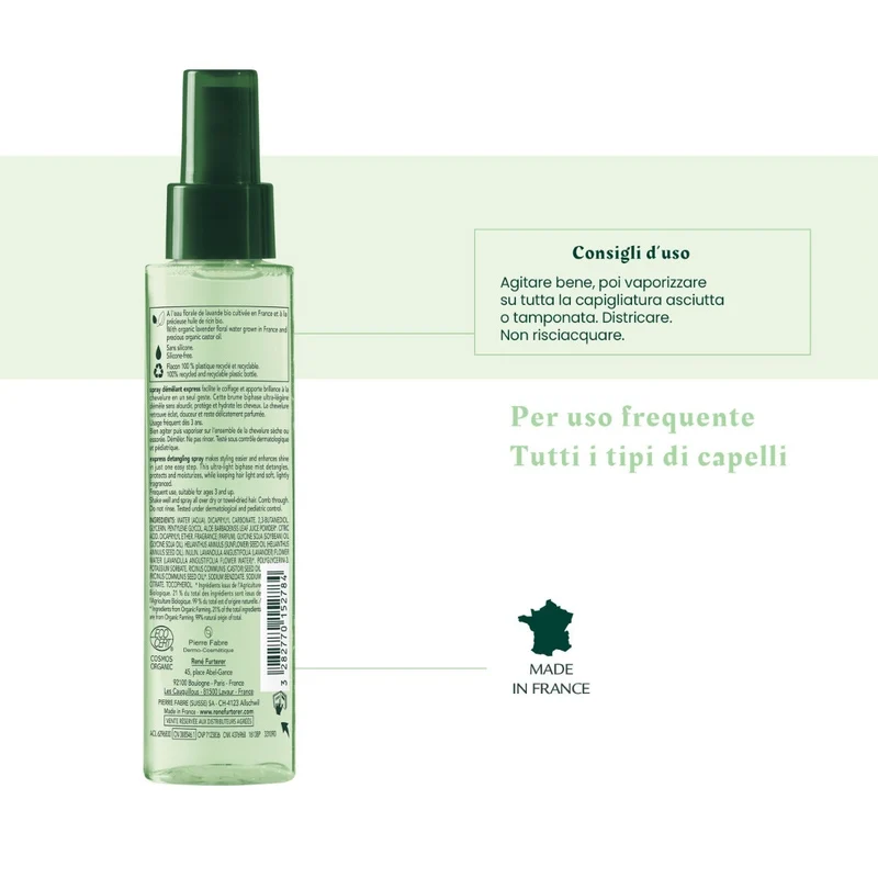 Rene Furterer Naturia Spray Capelli Districante 150ml