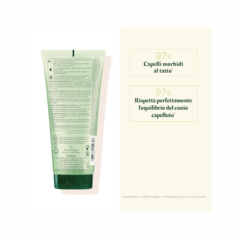 Rene Furterer Naturia Shampoo Micellare Delicato 200ml