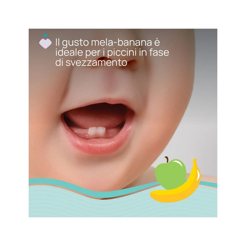 Chicco Dentifricio 6-24 Mesi Gusto Mela-Banana Con Fluoro 50ml