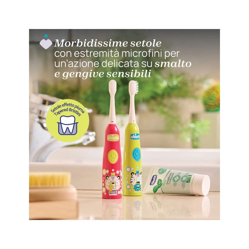 Chicco Spazzolino Elettrico Tigre 3+ Anni