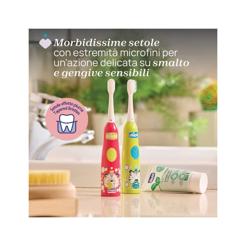 Chicco Spazzolino Elettrico Panda 3+ Anni