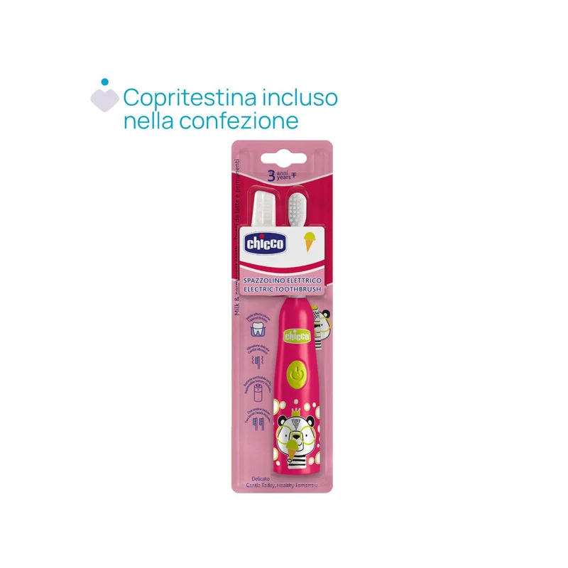 Chicco Spazzolino Elettrico Panda 3+ Anni