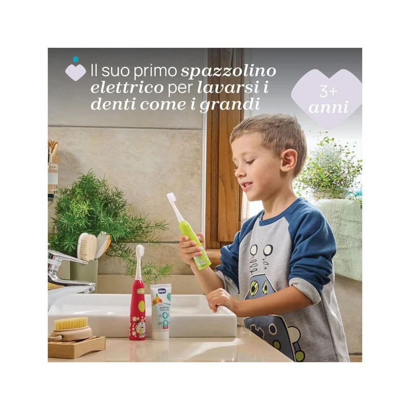 Chicco Spazzolino Elettrico Panda 3+ Anni