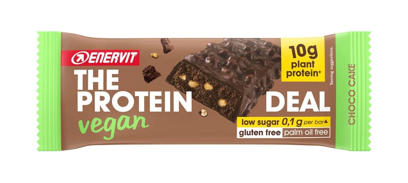 Enervit The Protein Deal Vegan Barretta Choco Cake 40g