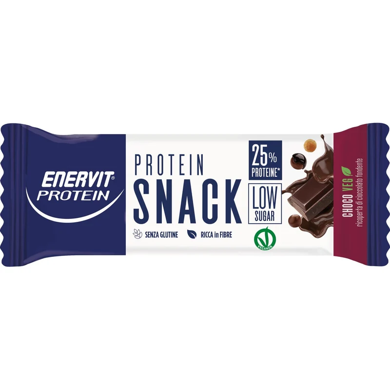 Enervit Protein Snack Choco Veg Low Sugar 33g