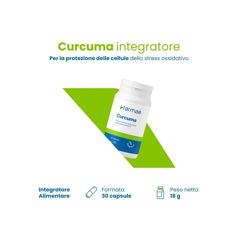 Farmaè Curcuma Integratore 30 Capsule