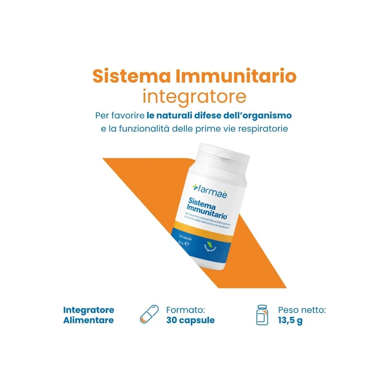 Farmaè Sistema Immunitario integratore 30 capsule