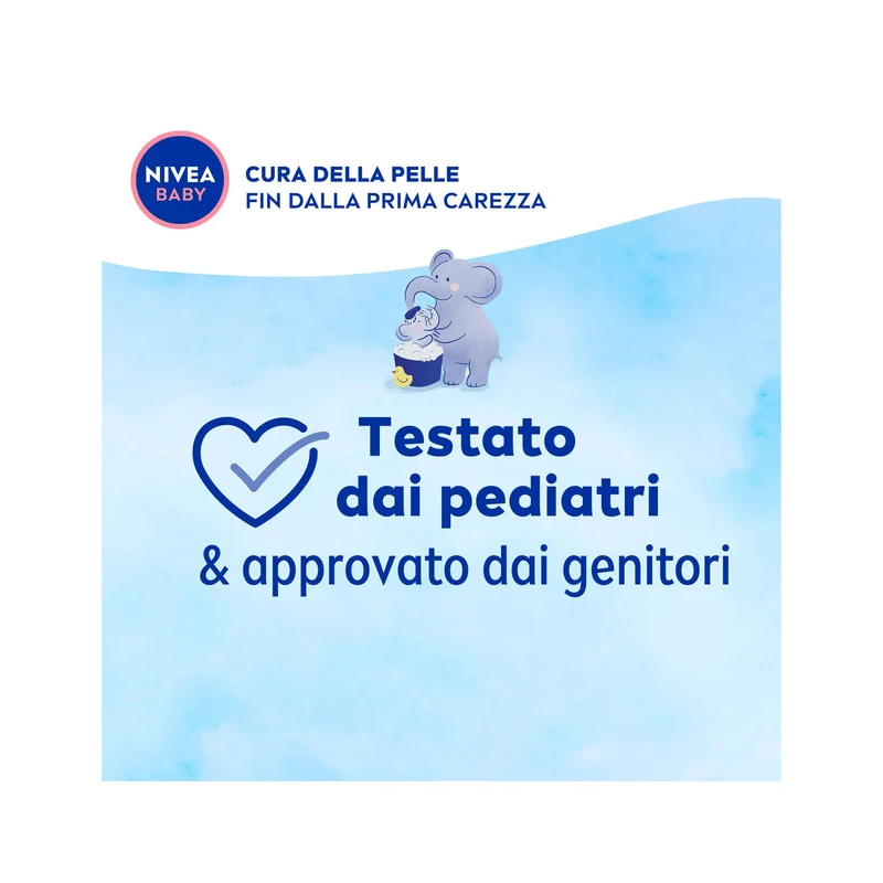 Nivea Baby Gel Doccia Dai Capelli Ai Piedini Detergente Neonato Per Pelle E Capelli Puliti 500ml