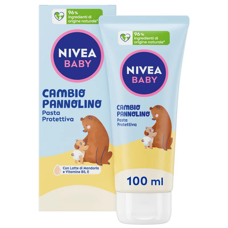 Nivea Baby Cambio Pannolino Pasta Protettiva Lenitiva 100ml