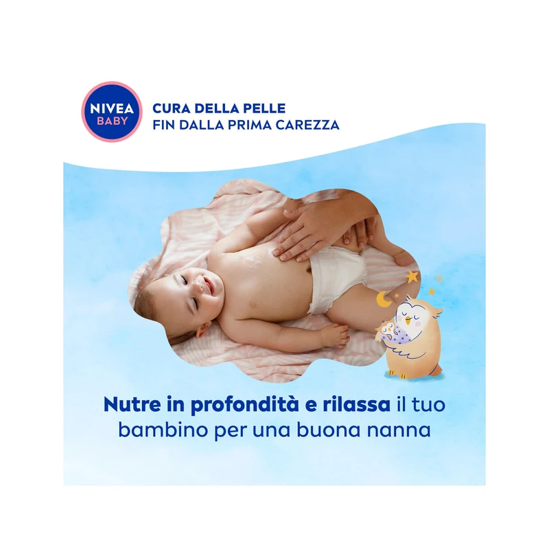 Nivea Baby Crema Corpo Dolce Nanna Bambini Per Una Pelle Nutrita E Protetta 200ml