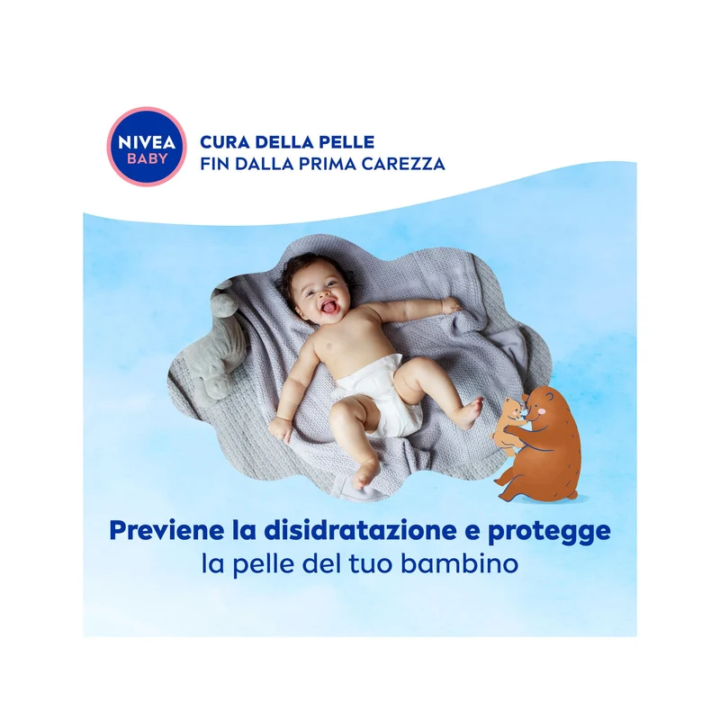 Nivea Baby Viso & Corpo Crema Soffice Bambini Corpo E Viso Idratante E Nutriente 200ml