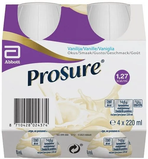 Abbott ProSure Gusto Vaniglia 4x220ml