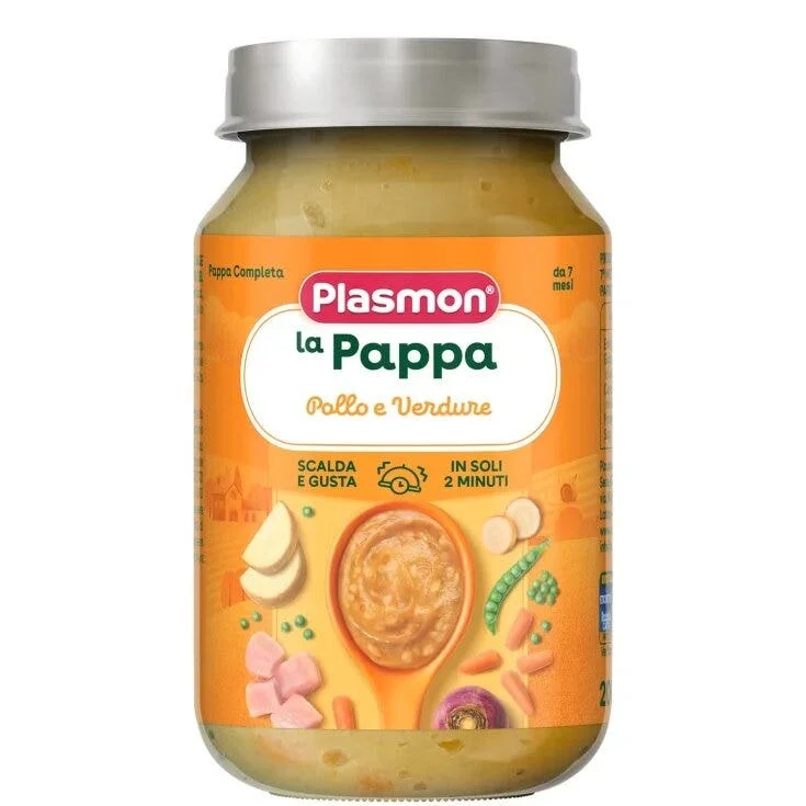 Plasmon La Pappa Pollo E Verdure 200g 7 Mesi+