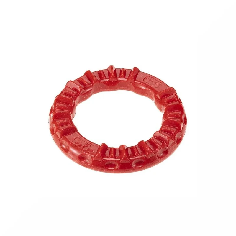 Ferplast Smile Ring Gioco Dentale Anello Taglia Medium Rosso Per Cani