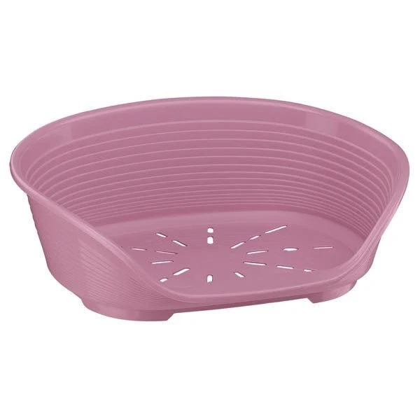 Ferplast Siesta Deluxe Cuccia Cani/Gatti in Plastica Rosa Misura 4