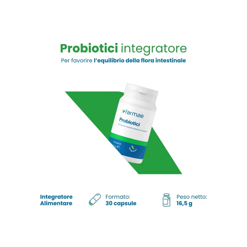 Farmaè Probiotici Integratore 30 Capsule