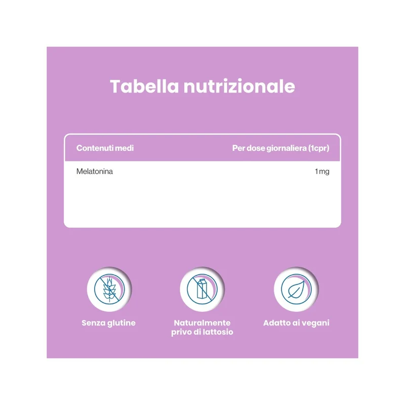Farmaè Melatonina Integratore 60 Compresse