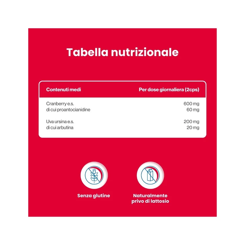Farmaè Cranberry Vie Urinarie Integratore 60 Capsule