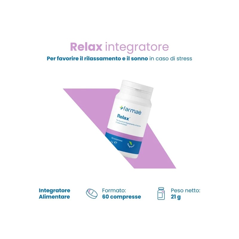 Farmaè Relax Integratore 60 Compresse