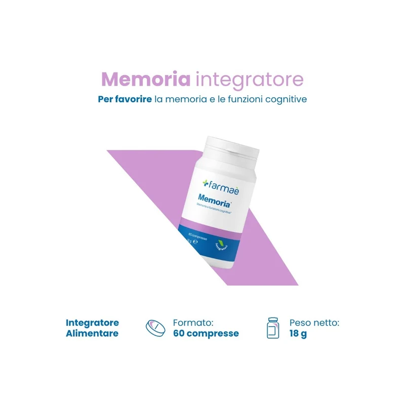 Farmaè Memoria Integratore 60 Compresse