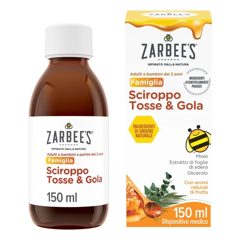Zarbee's Sciroppo Tosse e Gola 150ml
