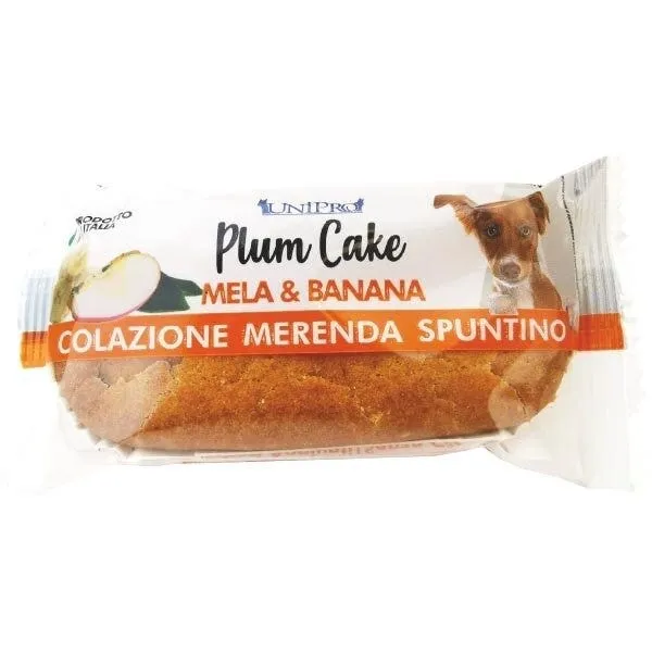 Unipro Plum Cake Mela/Banana Alimento Complementare Per Cani 50g