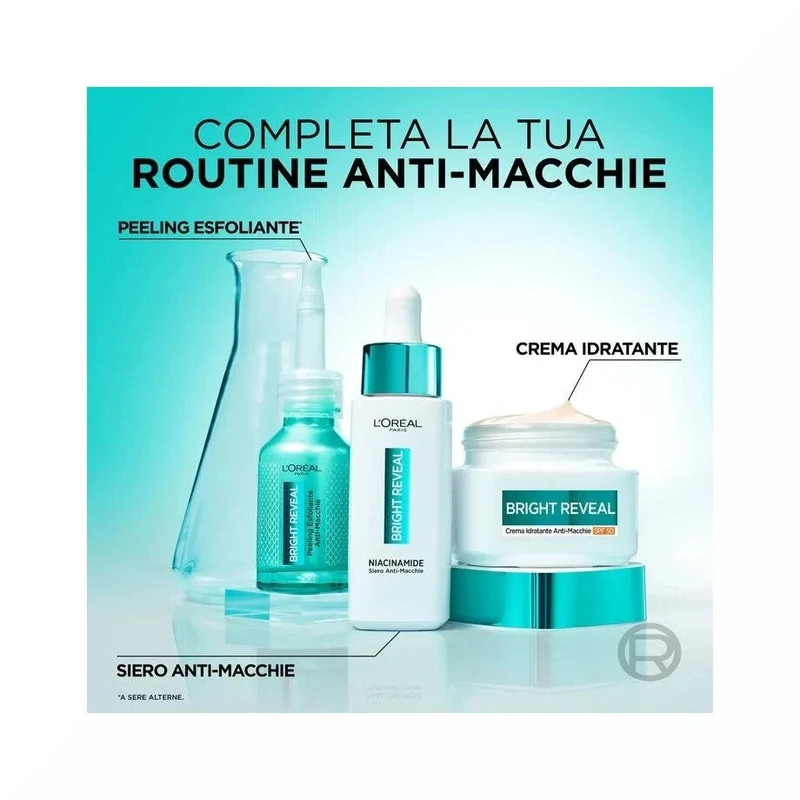 L'Oreal Paris Bright Reveal Crema Idratante Anti-Macchie SPF50 50ml