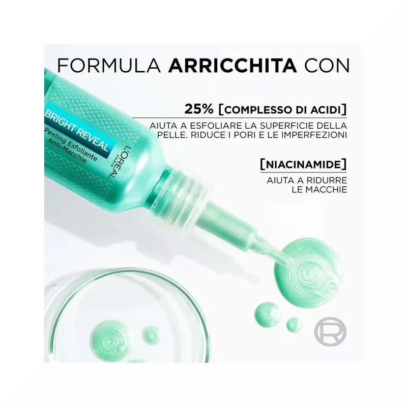 L'Oreal Paris Bright Reveal Peeling Esfoliante Anti-Macchie 25ml