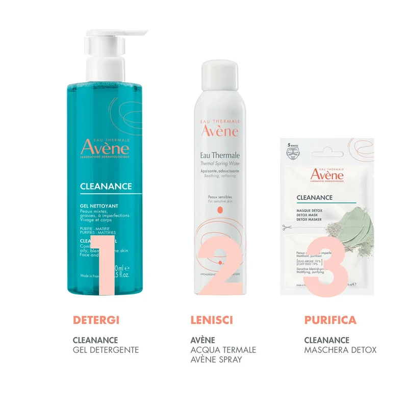 Eau Thermale Avène Cleanance Maschera Detox 2x6ml