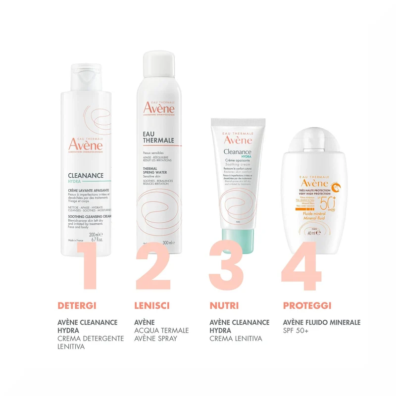Eau Thermale Avène Cleanance Hydra Crema Detergente Lenitiva 200ml