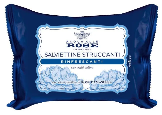 Acqua Alle Rose Salviettine Struccanti Rinfrescanti 20pz