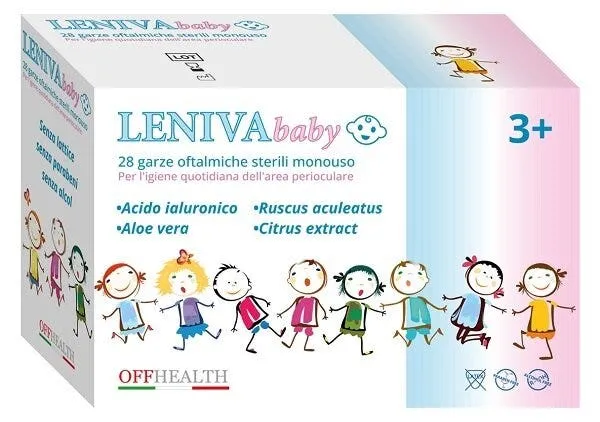 LENIVA BABY 28 garze oftalmiche sterili