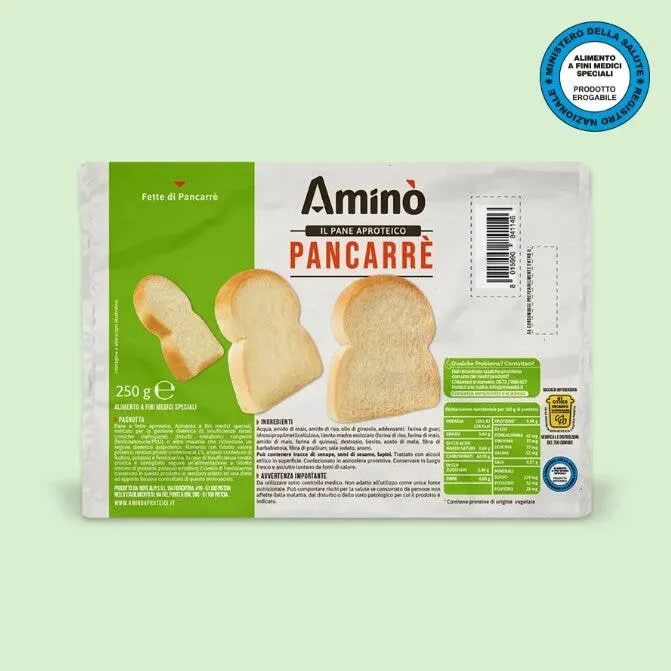 Amino Pancarrè Pane Aproteico 250g