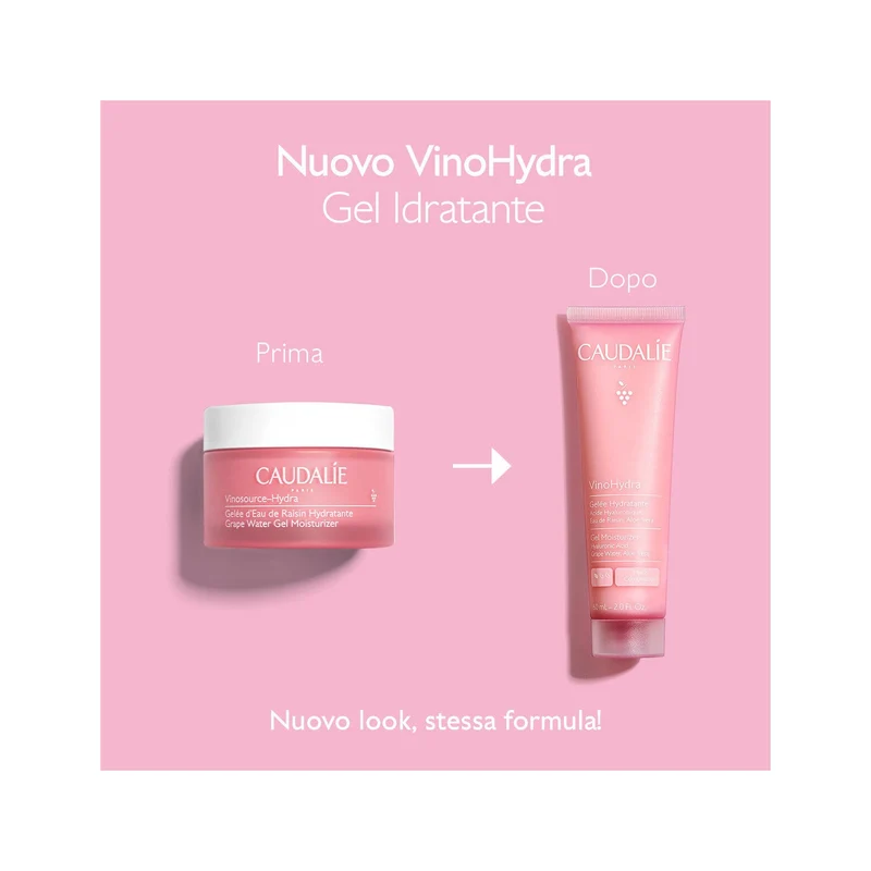 Caudalie Vinohydra Gel Idratante Viso 60ml