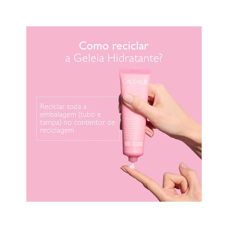 Caudalie Vinohydra Gel Idratante Viso 60ml
