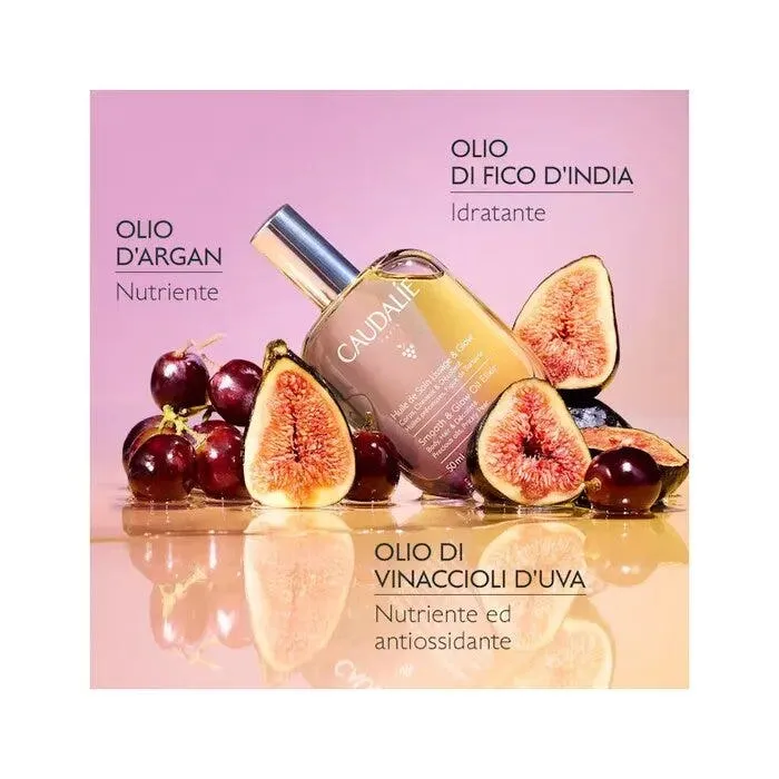 Caudalie Olio Trattante Lisciante Luminosità Corpo/Capelli /Decolleté 100ml