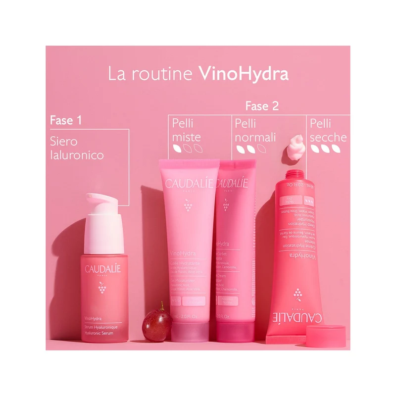 Caudalie Vinohydra Crema Idratazione Intensa Viso 60ml