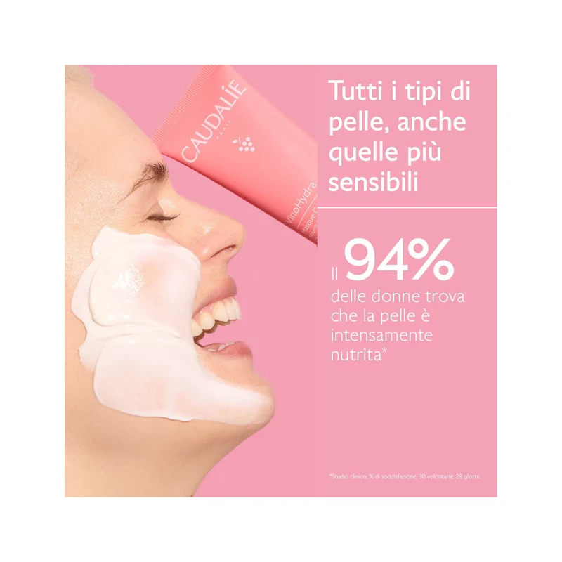 Caudalie Vinohydra Maschera Crema Idratante Viso 75ml