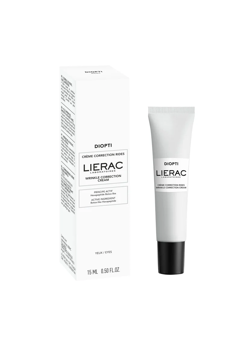 Lierac Diopti Crema Correzione Rughe Levigante E Rimpolpante 15 ml
