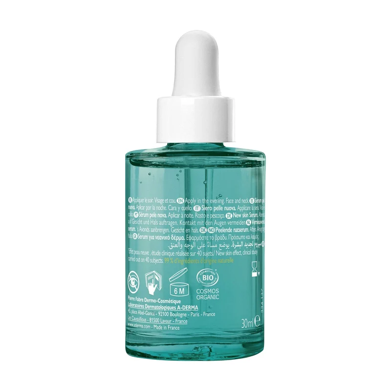 A-Derma Biology Ac Night-Peel Siero Anti-imperfezioni Anti-Segni Residui 30ml