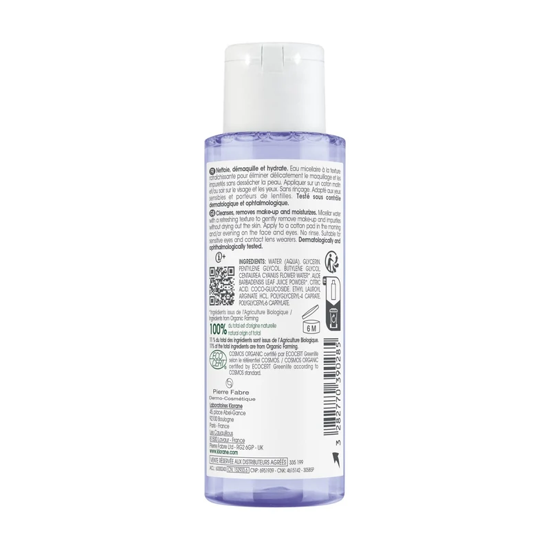Klorane Acqua Micellare Fiordaliso Bio 100ml