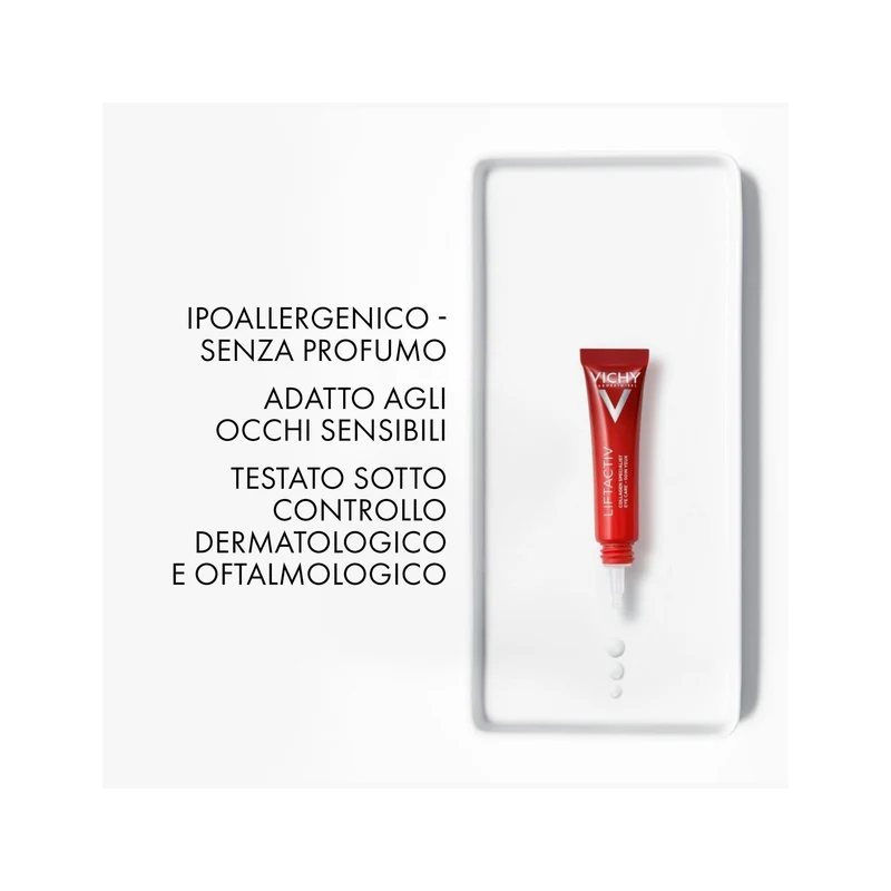 Vichy Liftactiv Collagen Specialist Contorno Occhi con Peptidi Pro-Collagene 15 ml