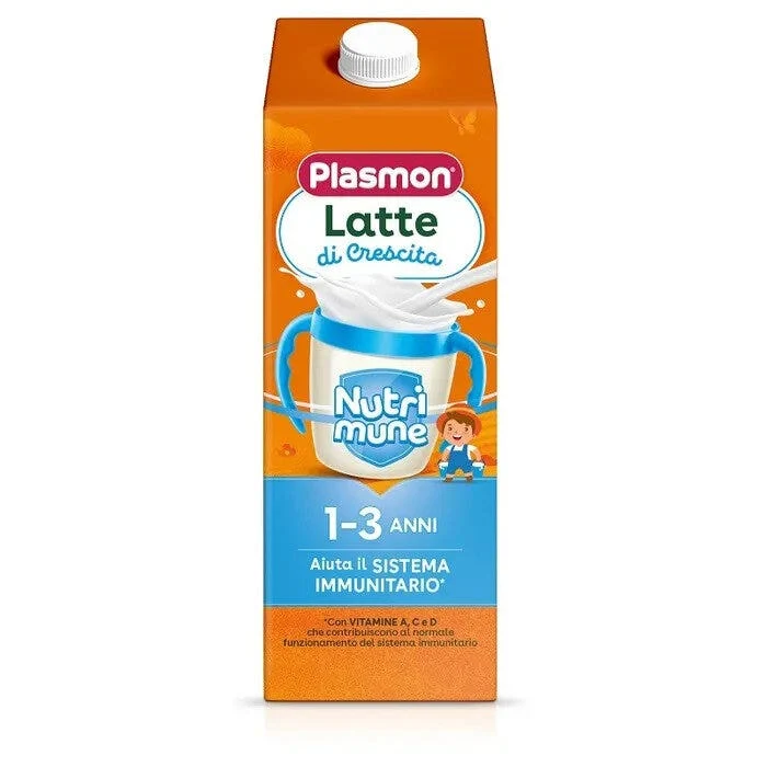 Plasmon Latte Di Crescita Nutrimune 1-3 Anni 6x1 Litro