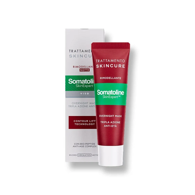 Somatoline Skin Expert Overnight Mask Rimodellante Tripla Azione Anti-Età Viso 50ml