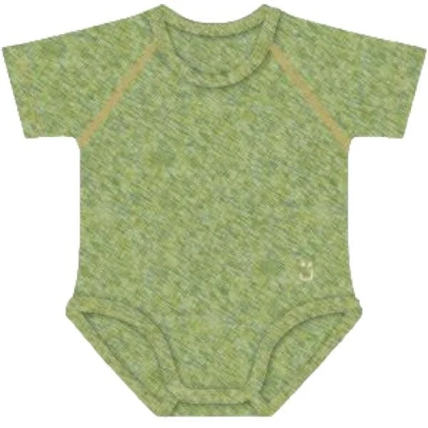 J Bimbi Body 0-36M Caldo Cotone Melange Verde