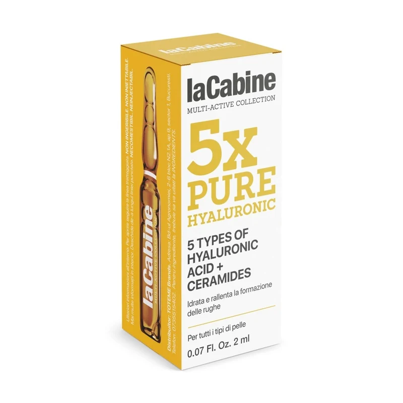 LaCabine 5x Pure Hyaluronic Anti-Rughe Viso 1 Fiala